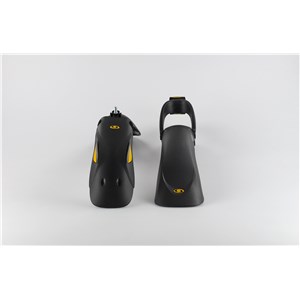 HAMMER 2 - kpl. czarny/żółty , set back/yellow