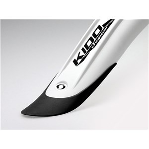 KIDO 16 SHORT - kpl. bia/cza, set whi/blk