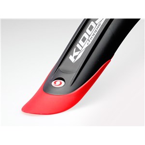 KIDO 20 SHORT - kpl. cza/cze, set blk/red