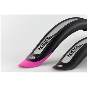 KIDO 16 LONG REFLEX - kpl. cza/róz, set blk/pin