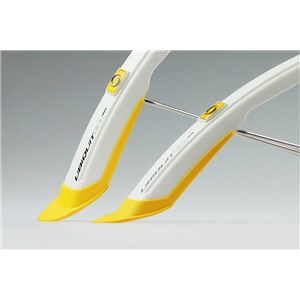 UBIQUIT 45 LONG - kpl. bia/zól, set whi/yel