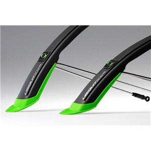 UBIQUIT 45 SHORT - kpl. cza/zie, set blk/gre